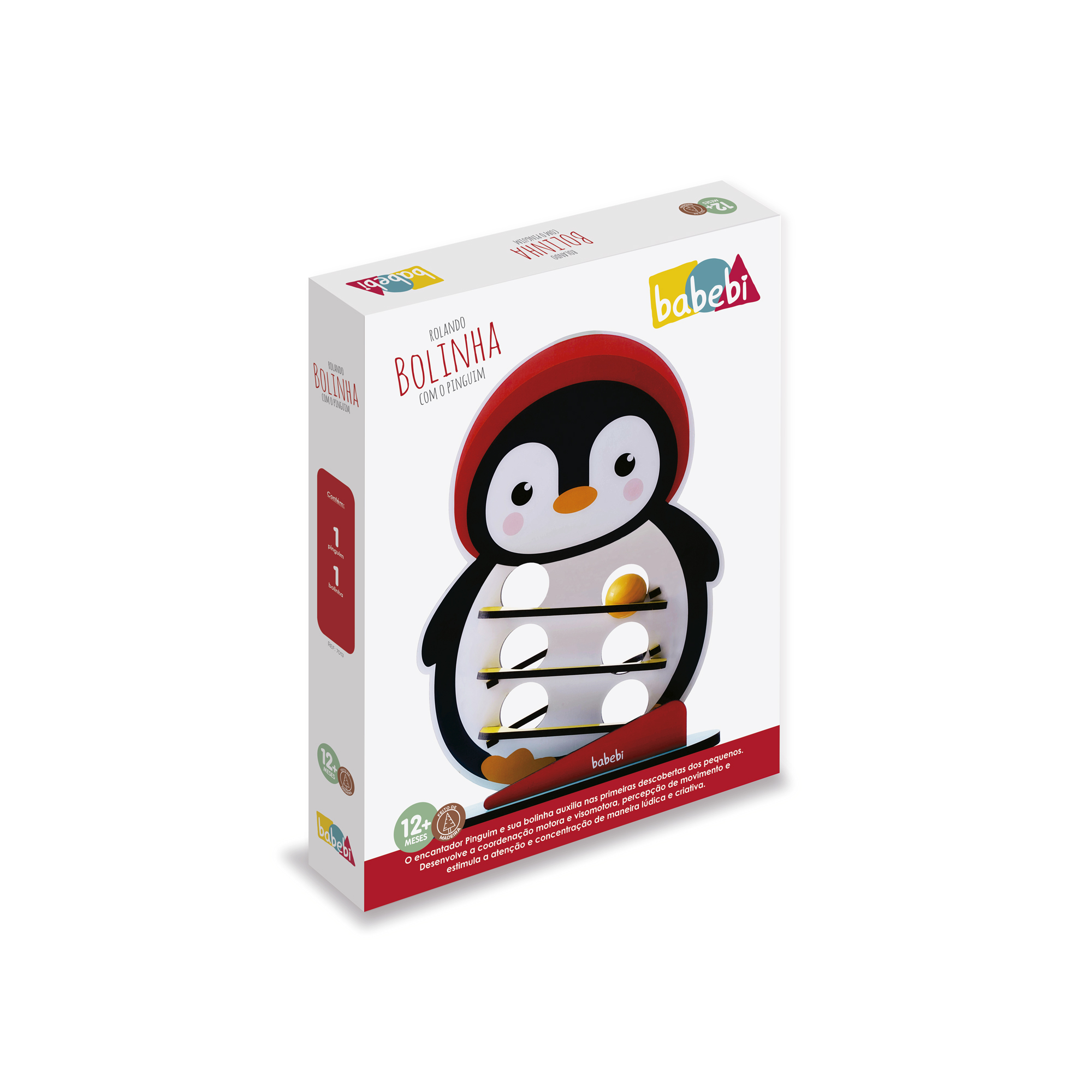 Quem Sou Eu? - Babebi - Brinquedo Educativo - Pingu Brinquedos